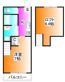 Casa Legame【2階】の間取り