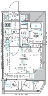 ディアレイシャス横浜吉野町【4階】の間取り