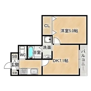 KYOBASHI2723【4階】の間取り