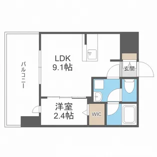 グランフォーレ博多ウォーターフロント【12階】の間取り