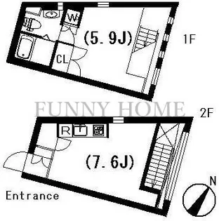 ラティエラ祐天寺の間取り