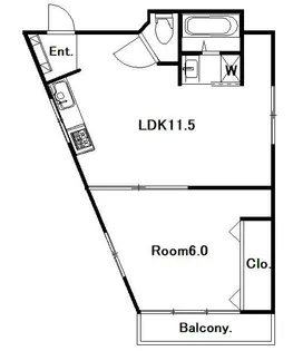 七種ビル【3階】の間取り