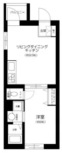 chateau de bliss【1階】の間取り
