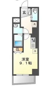 シェ・コトブキ【3階】の間取り