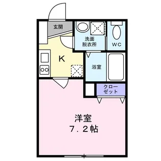 メゾン・ド・アミティ【1階】の間取り