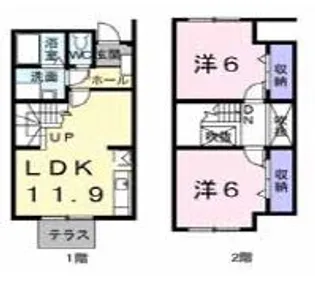 サンセールK・Y Bの間取り