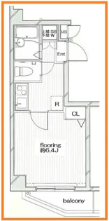 グランヴァン蔵前【2階】の間取り