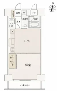 シティプラザ恵比寿【8階】の間取り