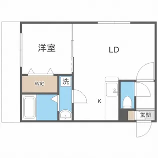 GIULIA(ジュリア)197【4階】の間取り