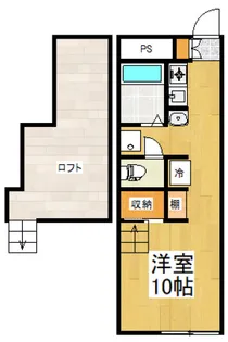 クレール小山【1階】の間取り