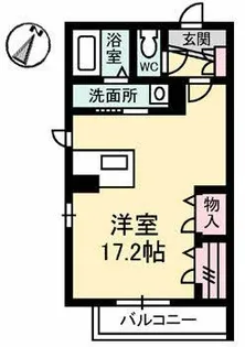 クレール西霞【2階】の間取り