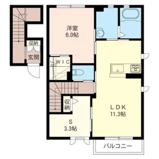 プログレス【2階】の間取り