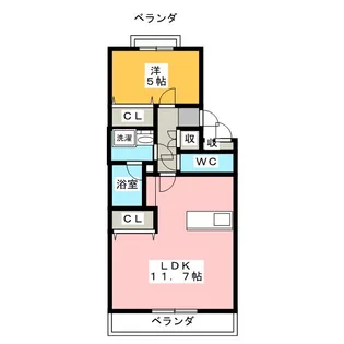 アール・グレイ【1階】の間取り