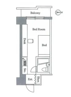 アレックス日乃本【6階】の間取り