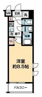 ARTESSIMO GINO【3階】の間取り