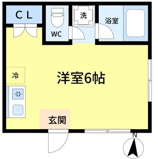 サンライズミヤギ【1階】の間取り