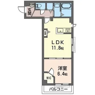 Gran La vie belle【2階】の間取り