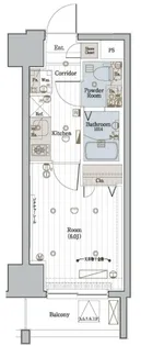 メイクスデザイン川崎2【4階】の間取り