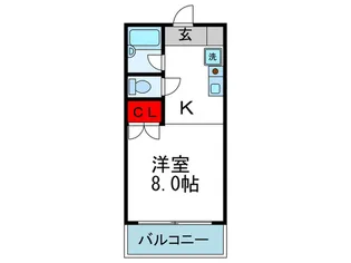 プランツ緑地【6階】の間取り