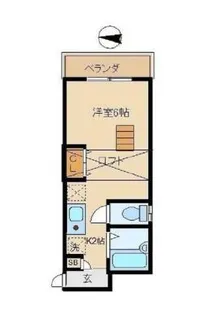 めぞん十刻【2階】の間取り
