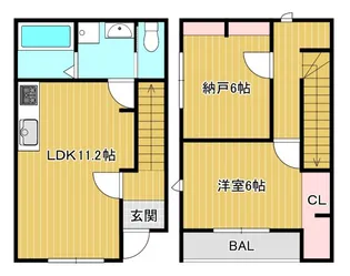 さくらハイツの間取り