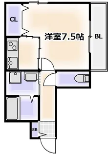 アビコOSK【6階】の間取り