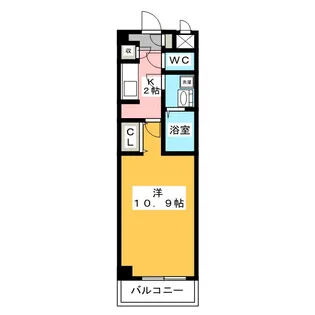 メリーファンタジー【3階】の間取り