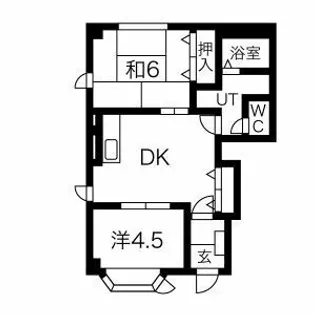 レジーナ・トキノ【2階】の間取り