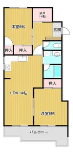 マンションいと【3階】の間取り