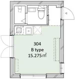 PROTO笹塚II【2階】の間取り