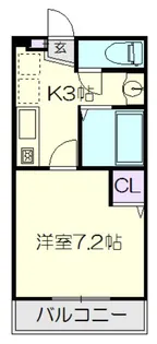 ユリシス【1階】の間取り