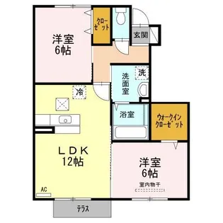 エントピア【1階】の間取り