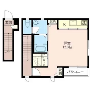シャーメゾン春岡【2階】の間取り