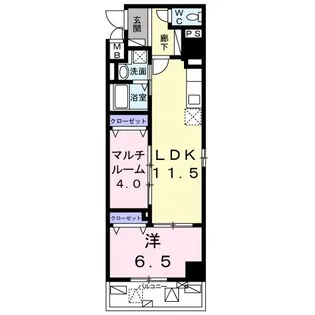 Gran Felicia【6階】の間取り