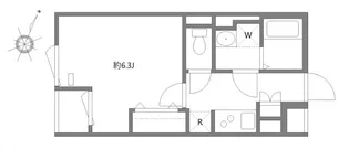 エルファーロ笹塚I【2階】の間取り