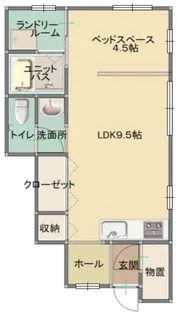 COMFORT下長【1階】の間取り