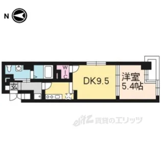 プラネシア烏丸御池【4階】の間取り