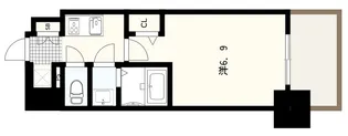 フォーリアライズ尼崎エラン【14階】の間取り