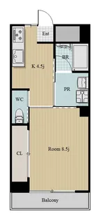 M・ルクプル【2階】の間取り