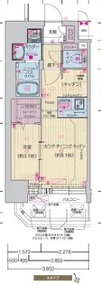 プレサンスNAGOYA覚王山【12階】の間取り