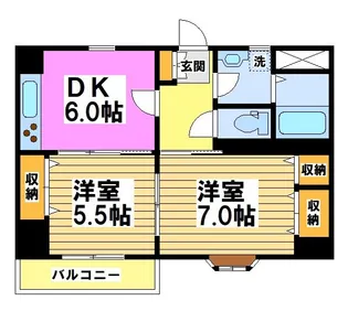 ウエルストンヒルズ【3階】の間取り
