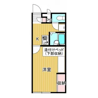 アルカディアI【1階】の間取り