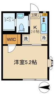 グリーンハイム【1階】の間取り