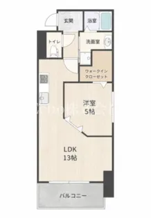 エムヒルズ西本町【6階】の間取り