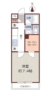 ベラ・カーサM&N【2階】の間取り
