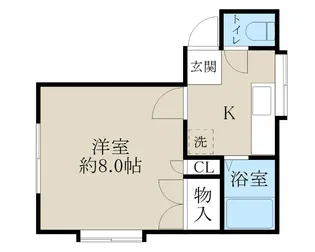 アミティ【2階】の間取り