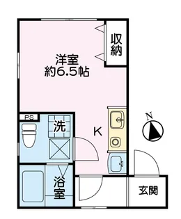 フォルテナ弘明寺【1階】の間取り