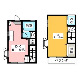 プチメゾンの間取り