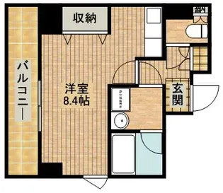 プレイスマーサ【7階】の間取り