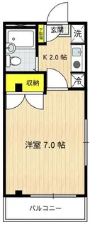 メゾンリヴレーヌ【2階】の間取り